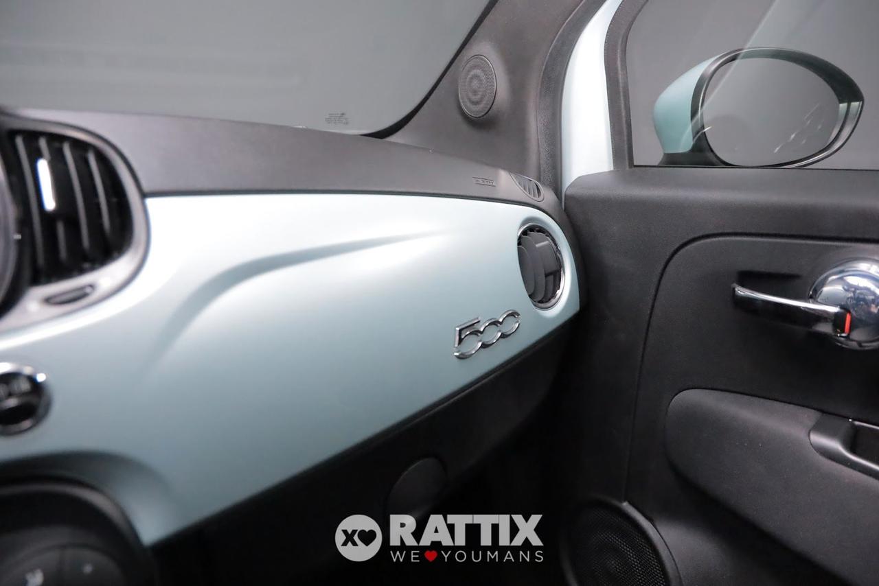 Fiat 500 1.0 Hybrid 70CV Dolcevita + tetto panoramico