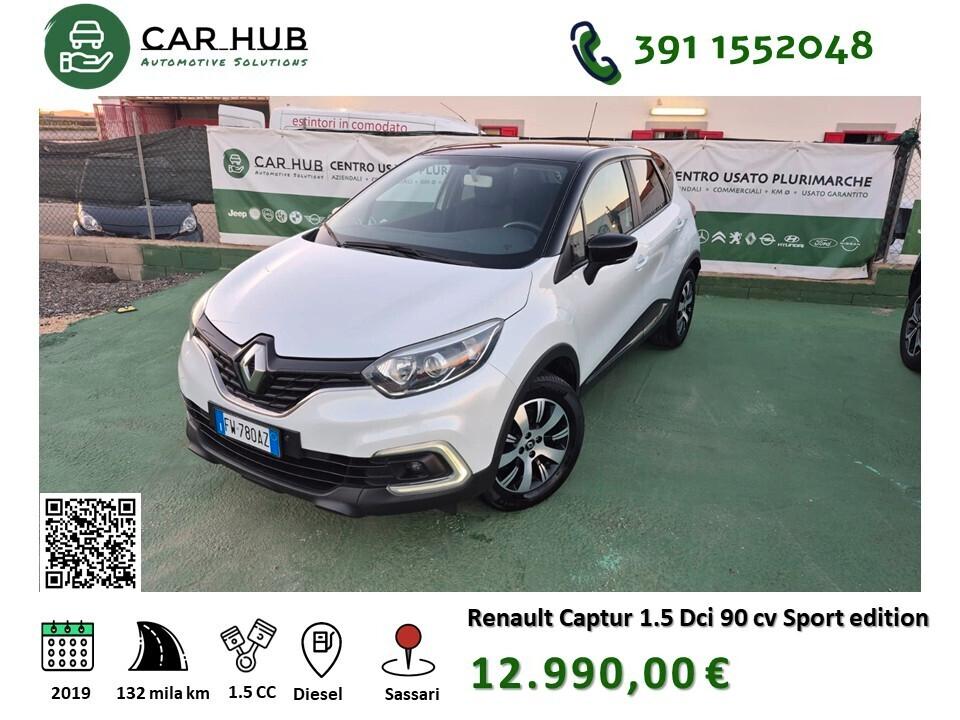 Renault Captur dCi 8V 90 CV Sport Edition2
