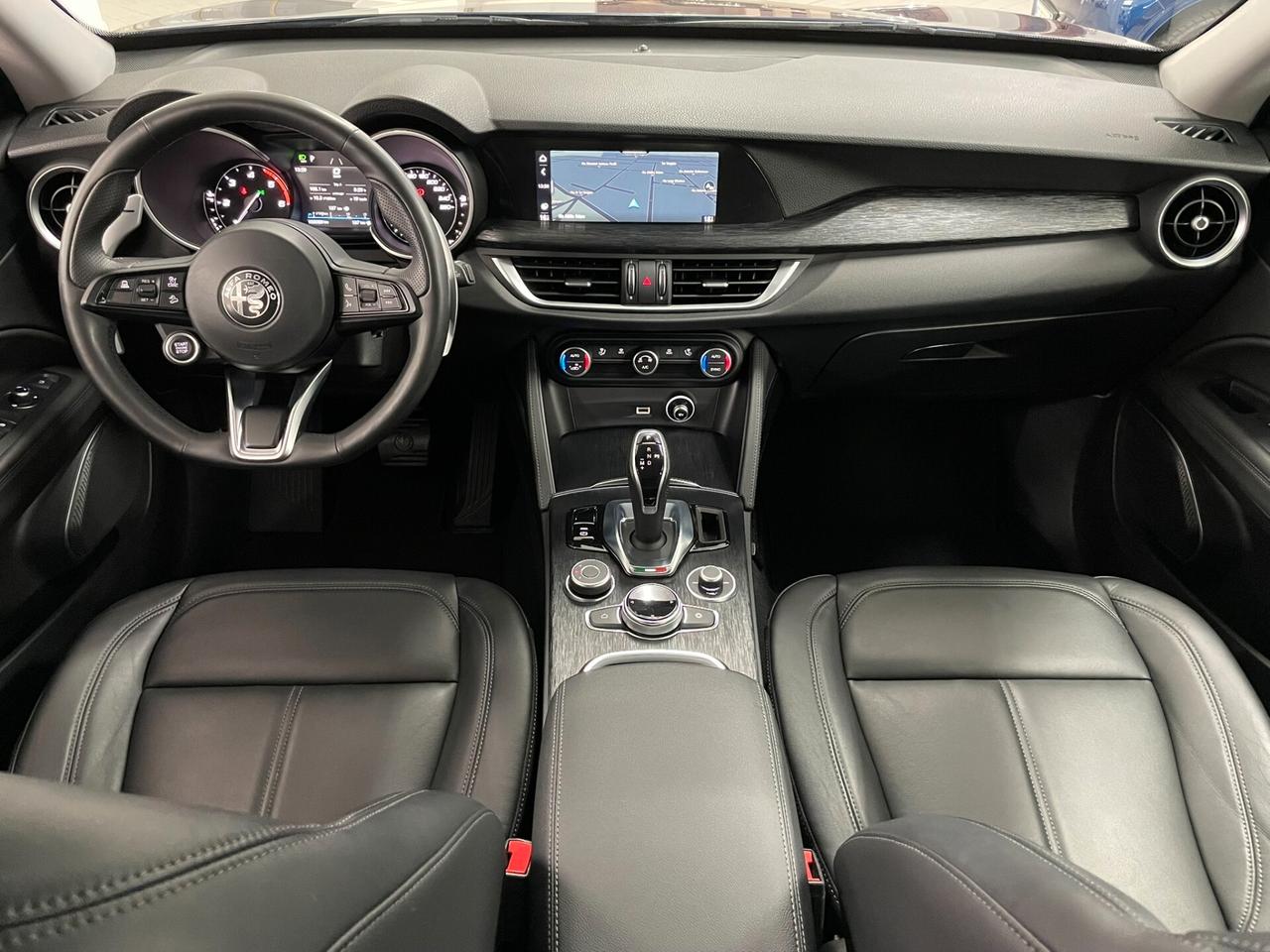 Alfa Romeo Stelvio 2.2 TD 190 CV EXECUTIVE CERCHI 20 PELLE TOTALE GOMME NUOVE RETROCAMERA PADDLE