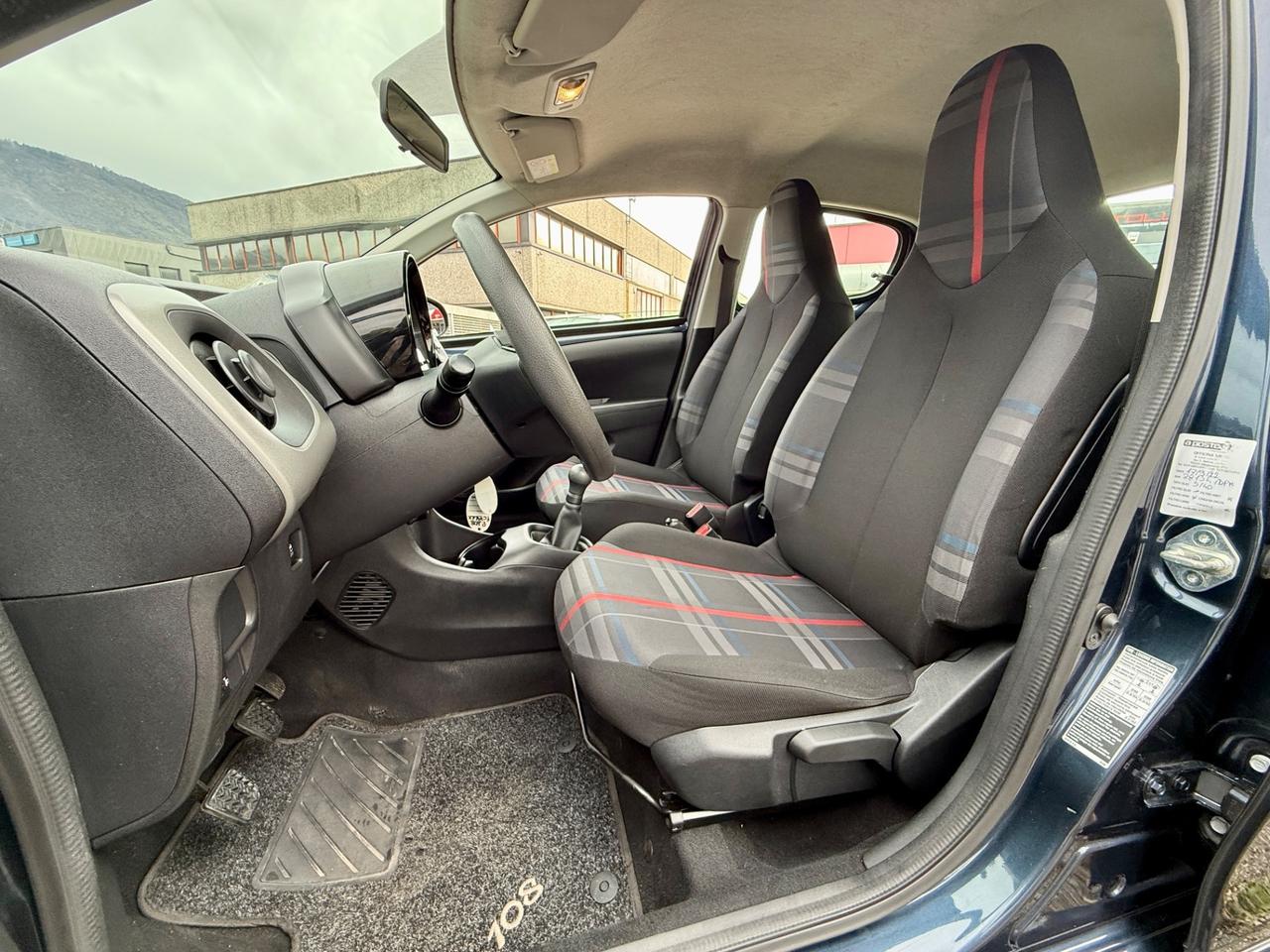 Peugeot 108 VTi 68 5 porte Allure 2016 104.000KM