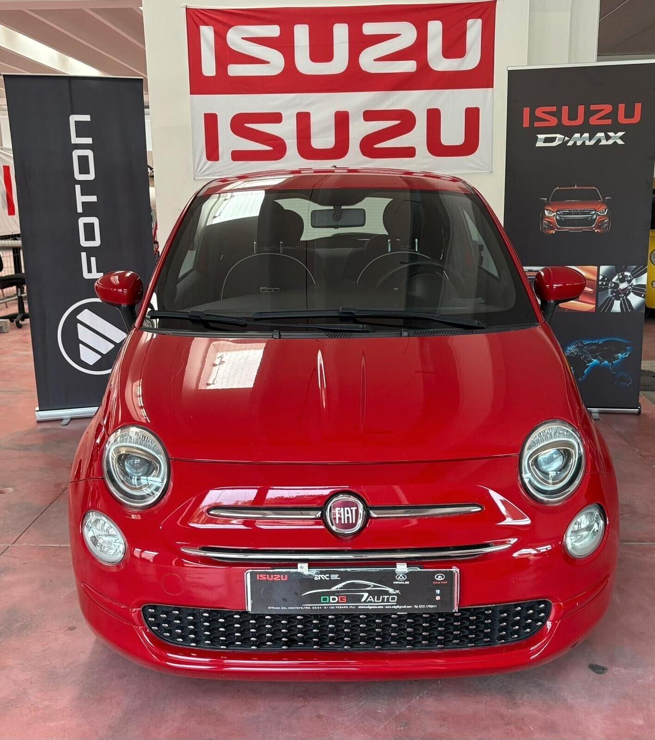 FIAT 500 HYBRID 1000 CV 70 Km 48.008 X NEOPATENTATI garanzia 12 mesi