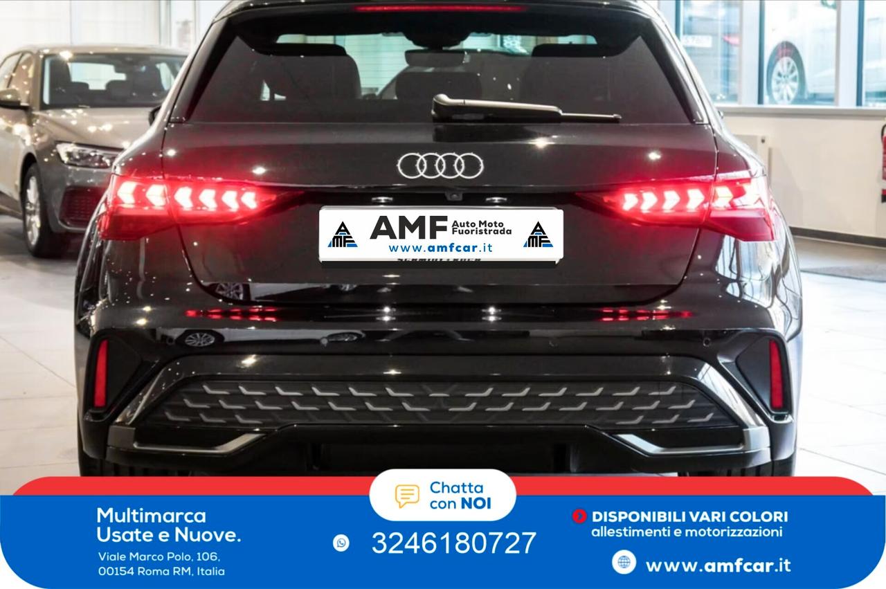 Audi A3 SPORTBACK 35 TFSI S-LINE S-TRON LED SONOS CAM