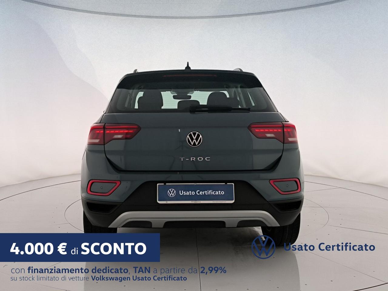Volkswagen T-Roc 2.0 tdi life 150cv dsg
