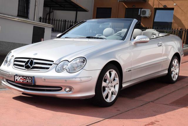 MERCEDES-BENZ CLK 200 Kompr Cabrio PERFETTA (uniproprietario, Km Cert)
