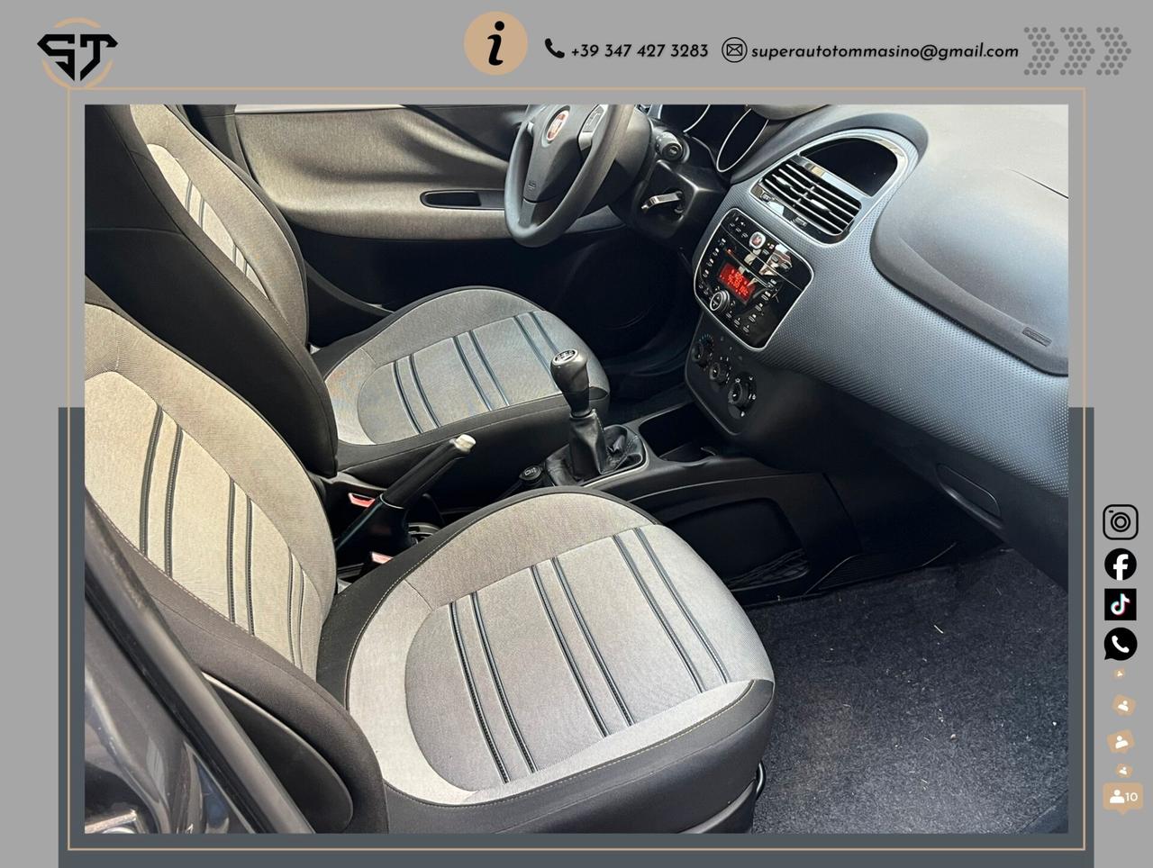 Fiat Punto Evo 1.3 Mjt 75 CV 5 porte EURO 4 come nuova