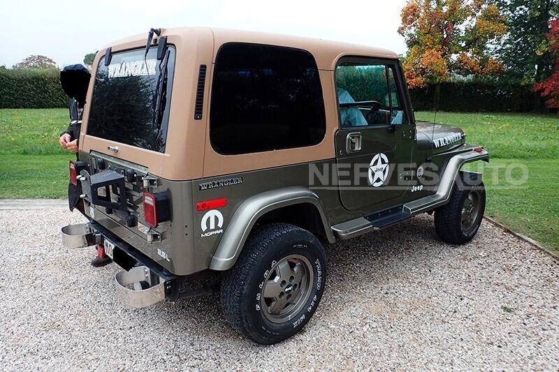 Jeep Wrangler 2.5 BENZINA | 1988 | 117 CV |ASI | Cabrio + accessori | 2 Treni Gomme