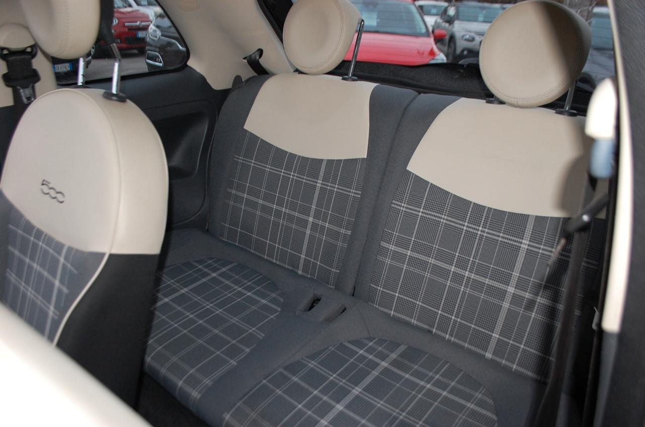 Fiat 500 1.2 Lounge Gpl 69CV Uff italy Navi Lega Tetto