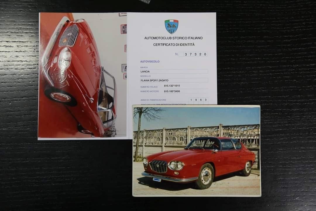 Lancia Flavia Sport Zagato 1500 cc 98 Esemplari Prodotti