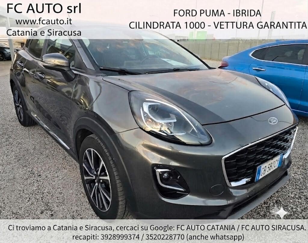 Ford Puma Hybrid 125 CV 2021 - 24 MESI DI GARANZIA - IVA DEDUCIBILE