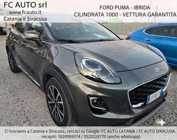 Ford Puma Hybrid 125 CV 2021 - 24 MESI DI GARANZIA - IVA DEDUCIBILE