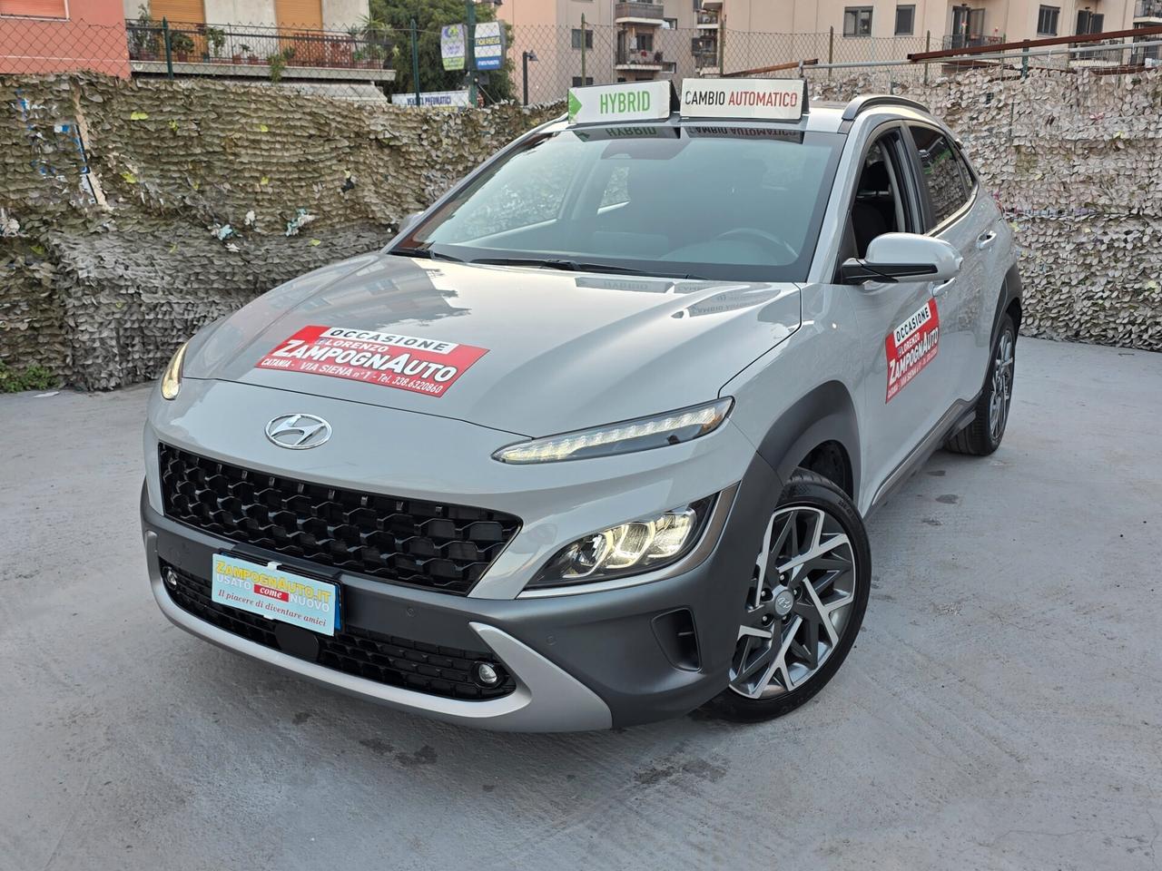 Hyundai Kona HEV 1.6 DCT XLine HYBRID AUTOMATICO ZAMPOGNAUTO CT