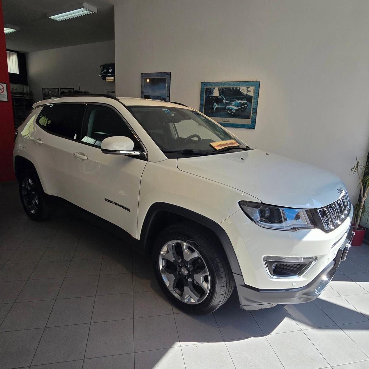 50.000 km REALI - 4WD - Jeep Compass 2.0mjet 140cv aut. Limited