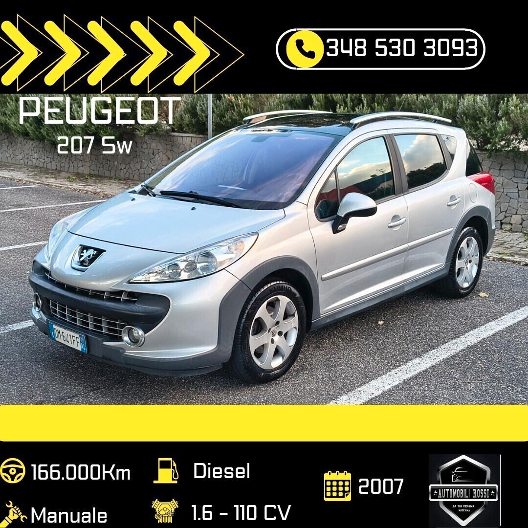 Peugeot 207 1.6 HDi 110CV SW XS Ciel