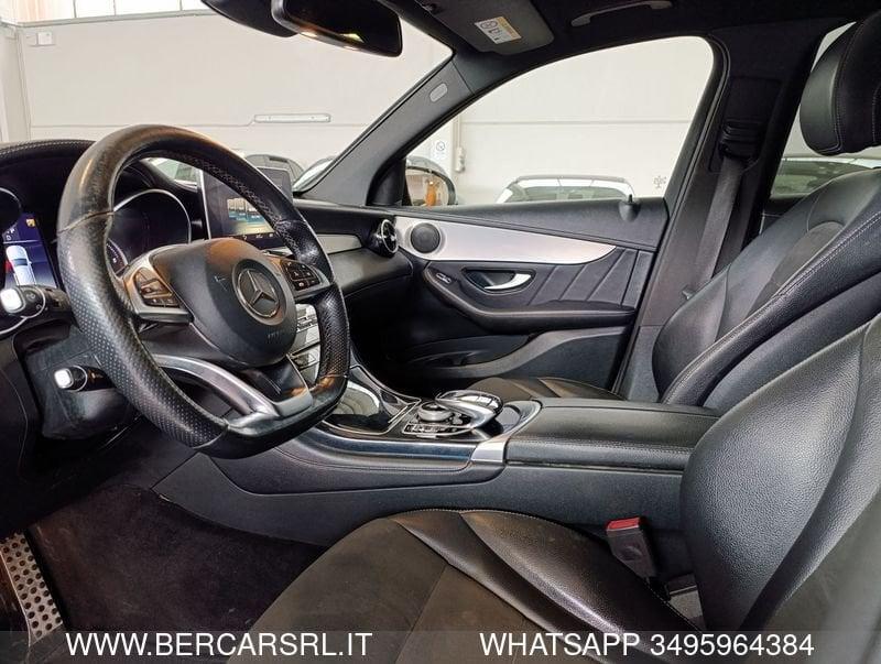 Mercedes-Benz GLC 250 d 4Matic Premium*AMG EXTERIOR*TETTO*FULL LED*PEDANE*TELECAMERA 360°*CL_20*GANCIO TRAINO*