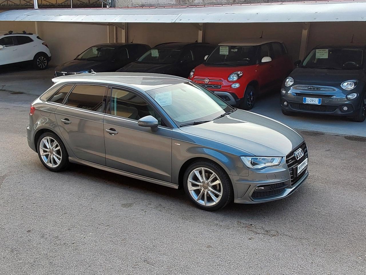 Audi A3 2.0 TDI 150 CV quattro S-LINE
