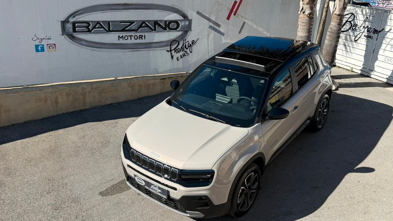 JEEP AVENGER BEV SUMMIT KM0 2026 TETTO APRIBILE