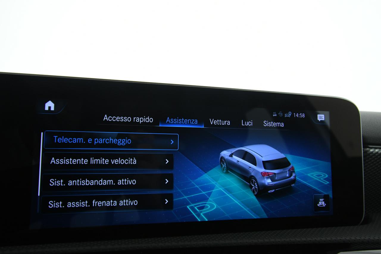 Mercedes-Benz A 180 d Sport auto CAMERA+LED+BLUETOOTH+NEOPATENTATI