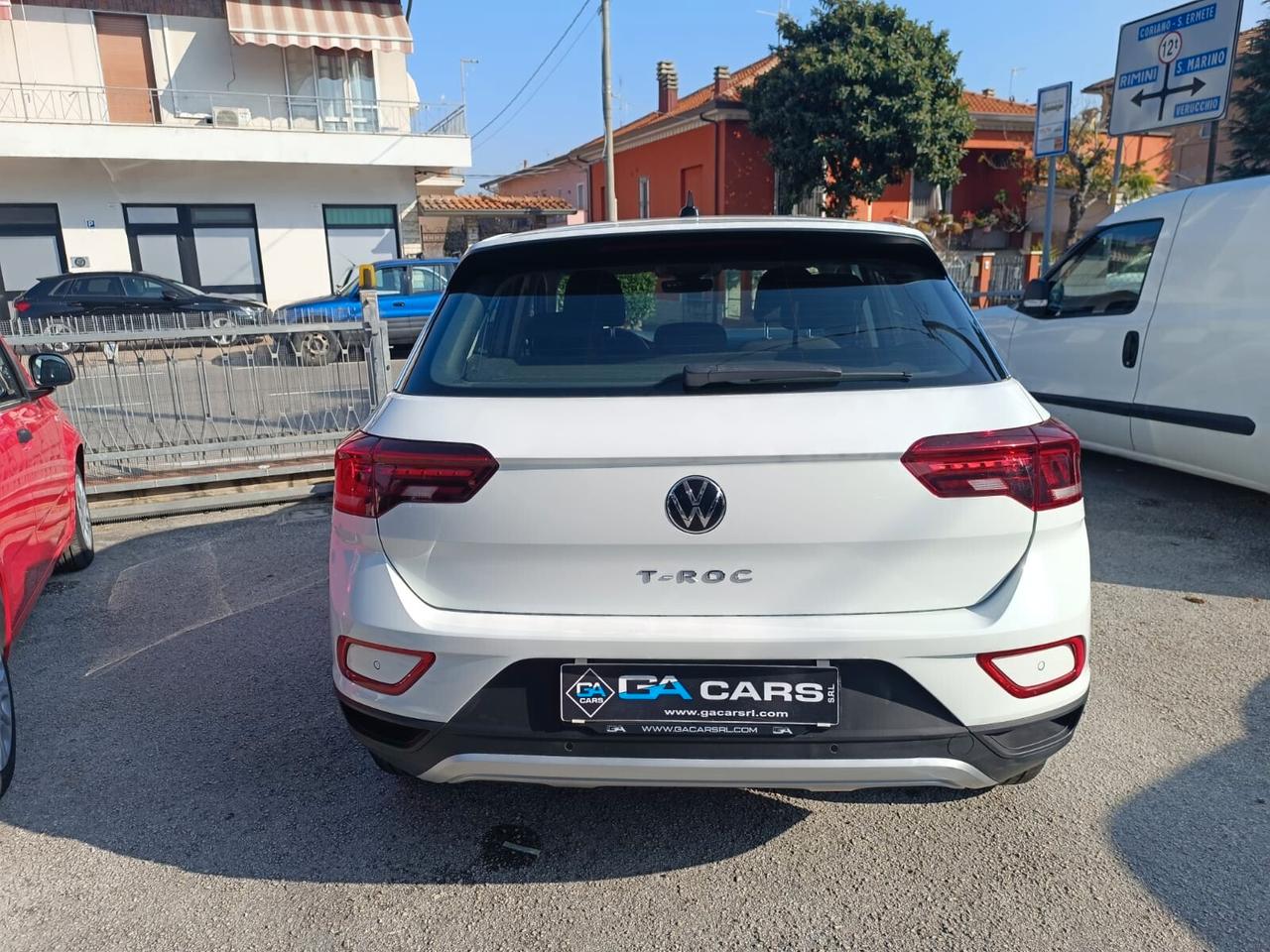 VOLKSWAGEN T-ROC 1.0 LIFE EDITION 110 cv BENZINA -PROMO NOVEMBRE GA FIN&SAFE-