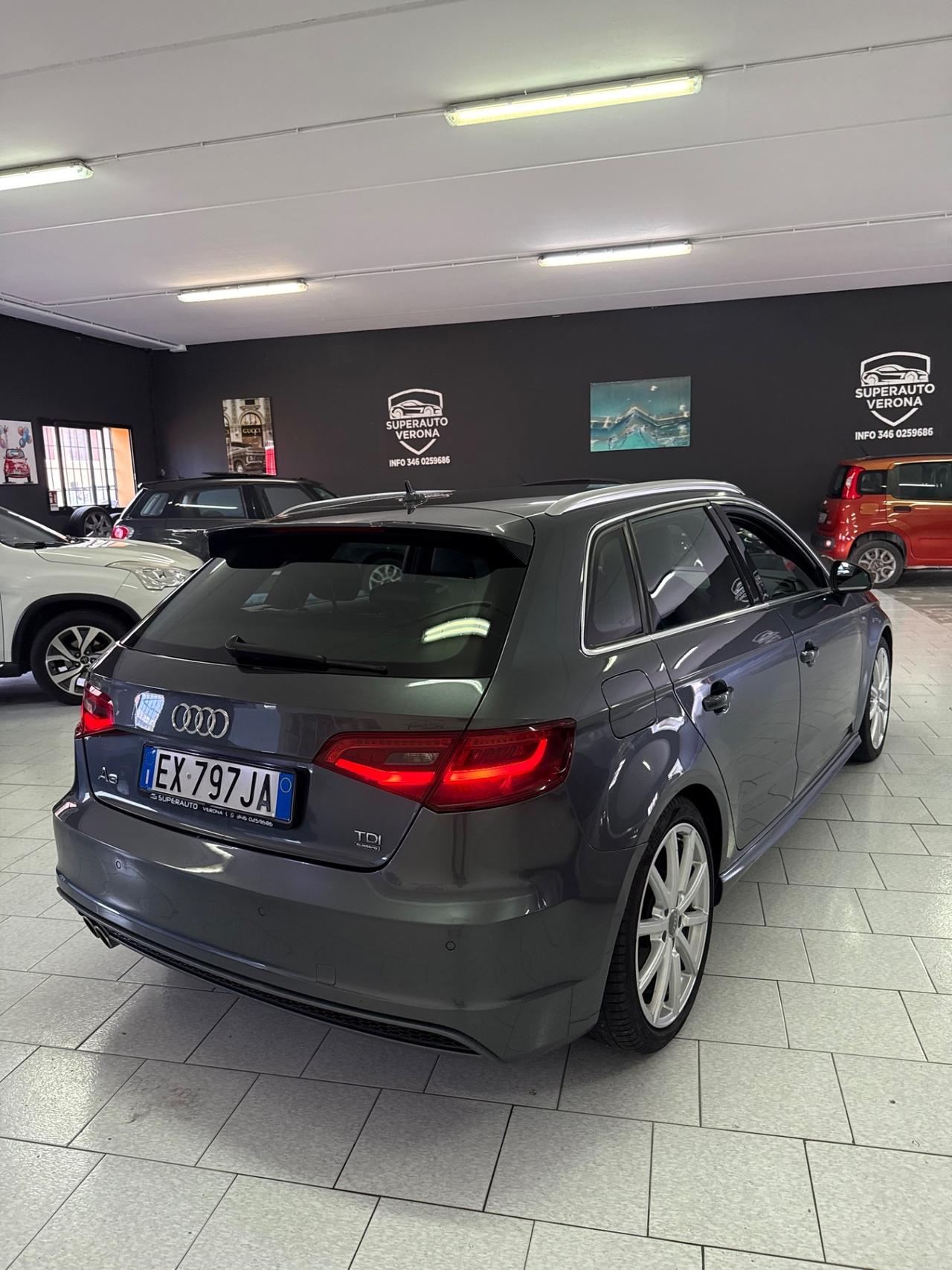 Audi A3 SPB 2.0 TDI 184 CV clean diesel quattro S tronic edition