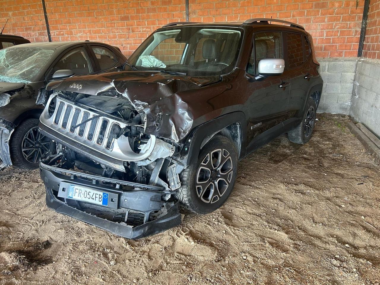 Jeep Renegade 2.0 Mjt 140CV 4x4 LIMITED AUTOMATICO INCIDENTATO