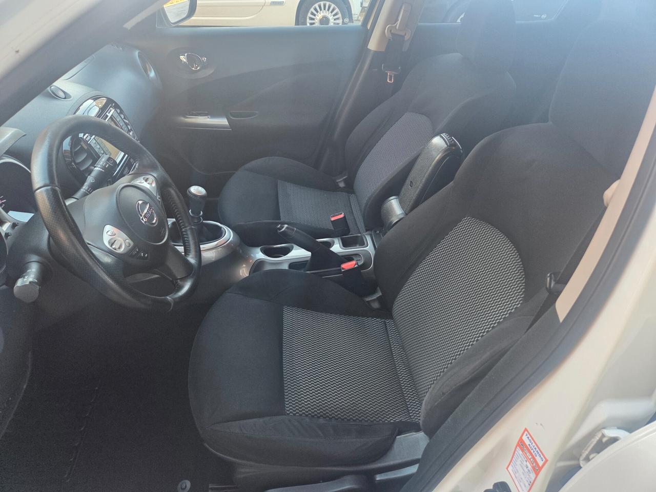 NISSAN JUKE BIANCO PERLA 1.5 NAVIG TELEC KMCERTIF