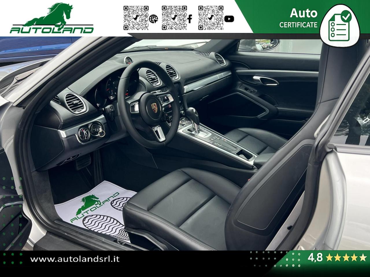 Porsche 718 Cayman 2.0 300cv pdk UNIPRO UFFICIALE