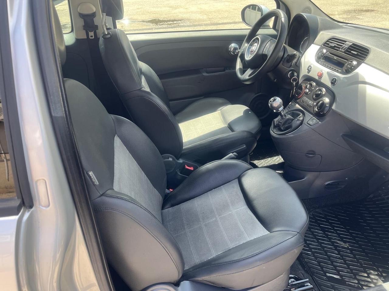 Fiat 500-sport -1.2 benz- full- 12/2009
