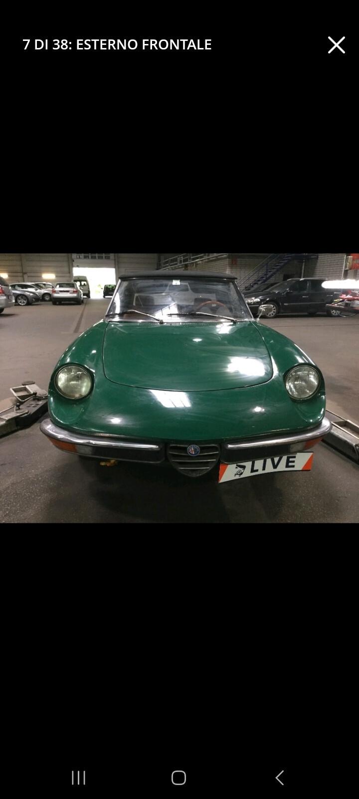 Alfa Romeo Spider 2.0 Veloce da restauro