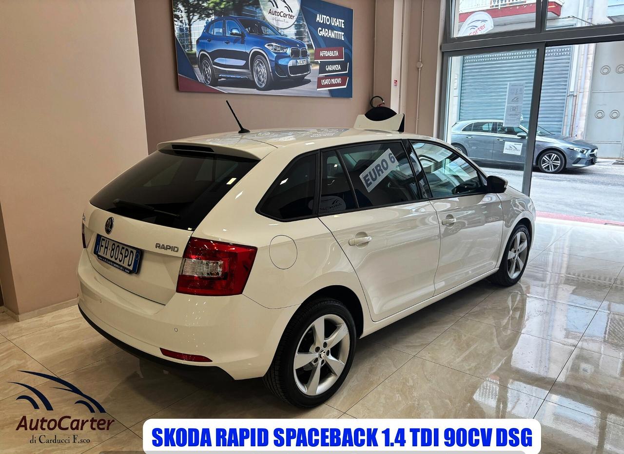 Skoda Rapid Spaceback 1.4 TDI 90CV DSG