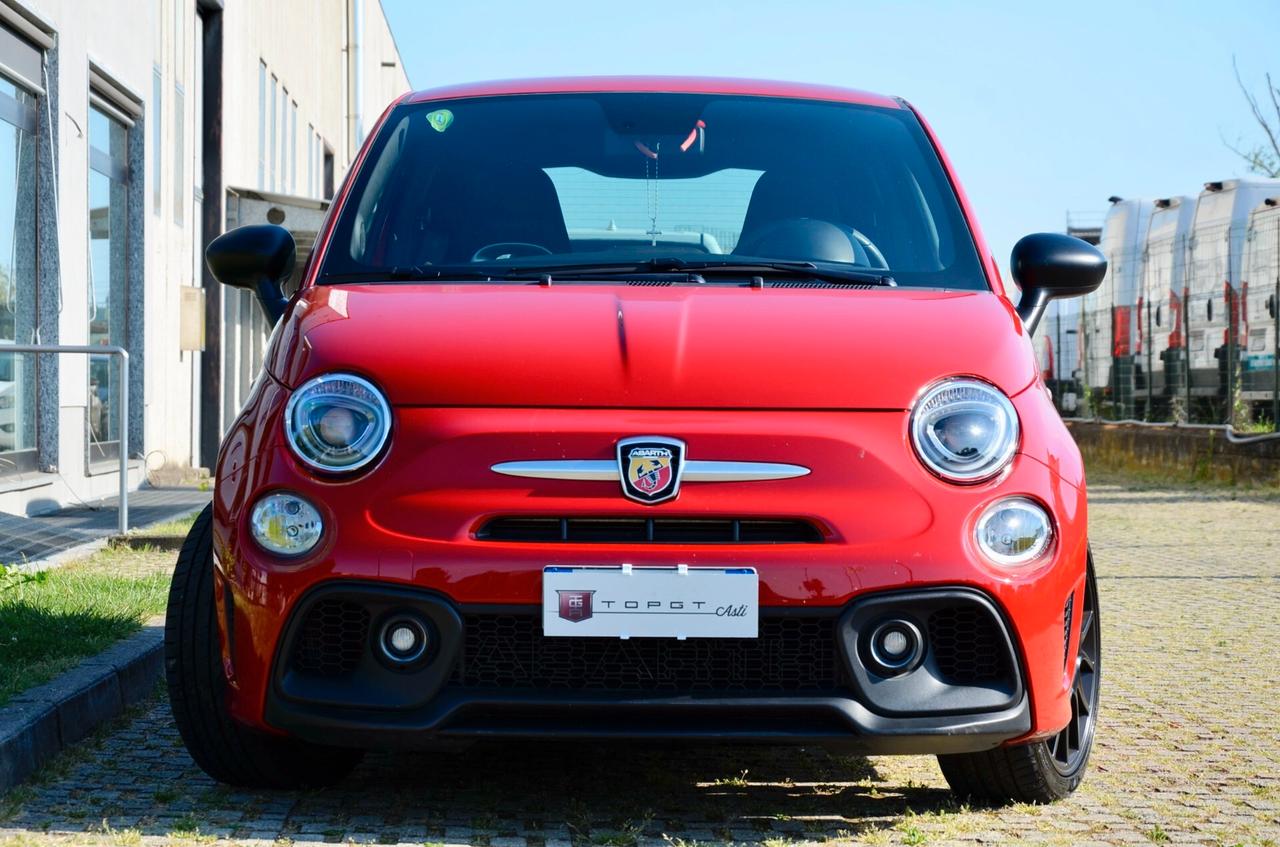 ABARTH F595 1.4 T-JET 165cv, UNICOPROPRIETARIO, SERVICE ABARTH, EURO 6D, ROSSO OFFICINA, RECORD MONZA, APPLE ANDROID, PERMUTE
