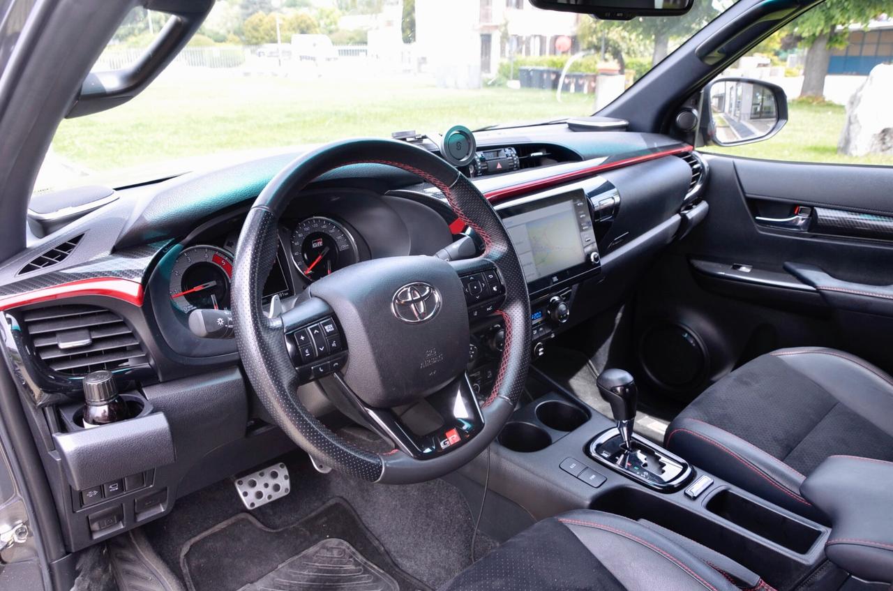 TOYOTA HILUX 2.8d DOUBLE CAB GR SPORT 4WD 204cv AUTO, PREZZO IVA ESCLUSA, UNICOPROP, GARANZIA UFF, SERVICE TOYOTA, HI-FI JBL, RETROCAMERA, PERMUTE