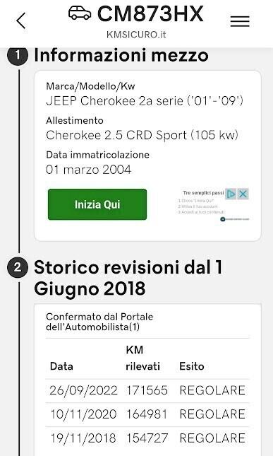 Jeep Cherokee 2.5 CRD Limited