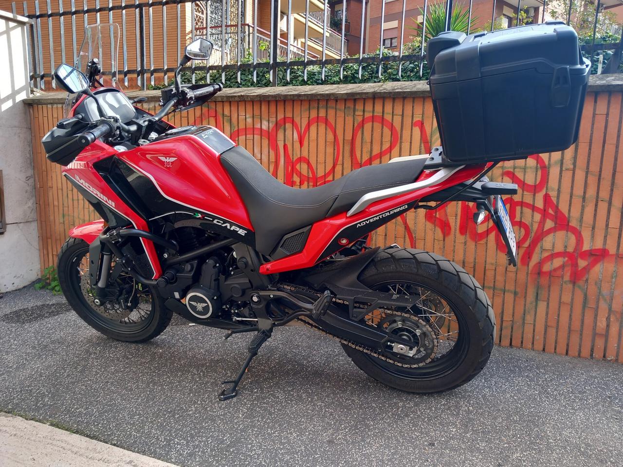 Moto Morini X-Cape 649 cerchi raggi