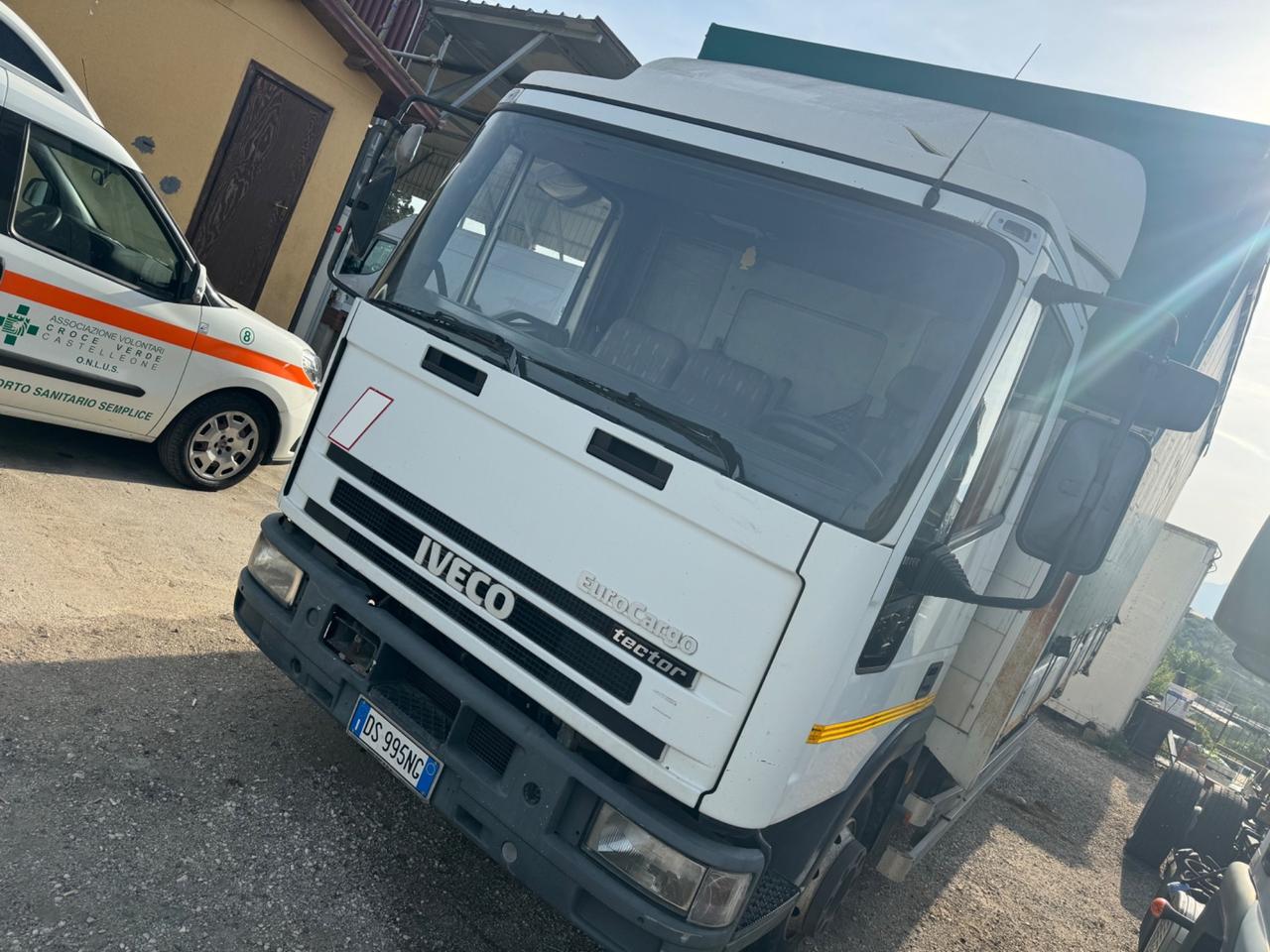 Iveco 100e 17 tector centina e telo alla francese
