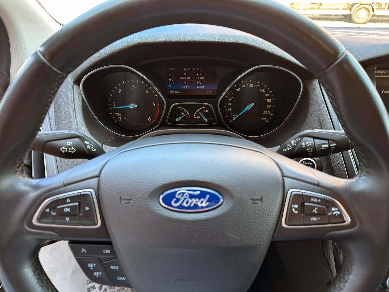 Ford Focus 1.5 TDCi 120 CV Navigatore Cruise control 4 Vetri elettrici