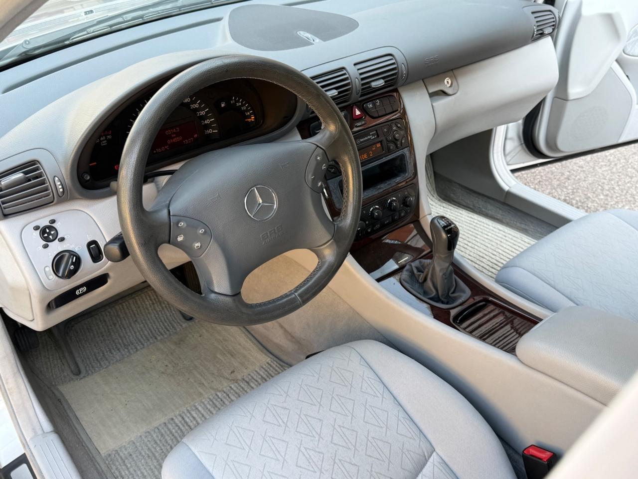 Mercedes-benz C 180 w203 129cv cat Elegance Evo "SOLO 14500KM DA NUOVA - ASI"