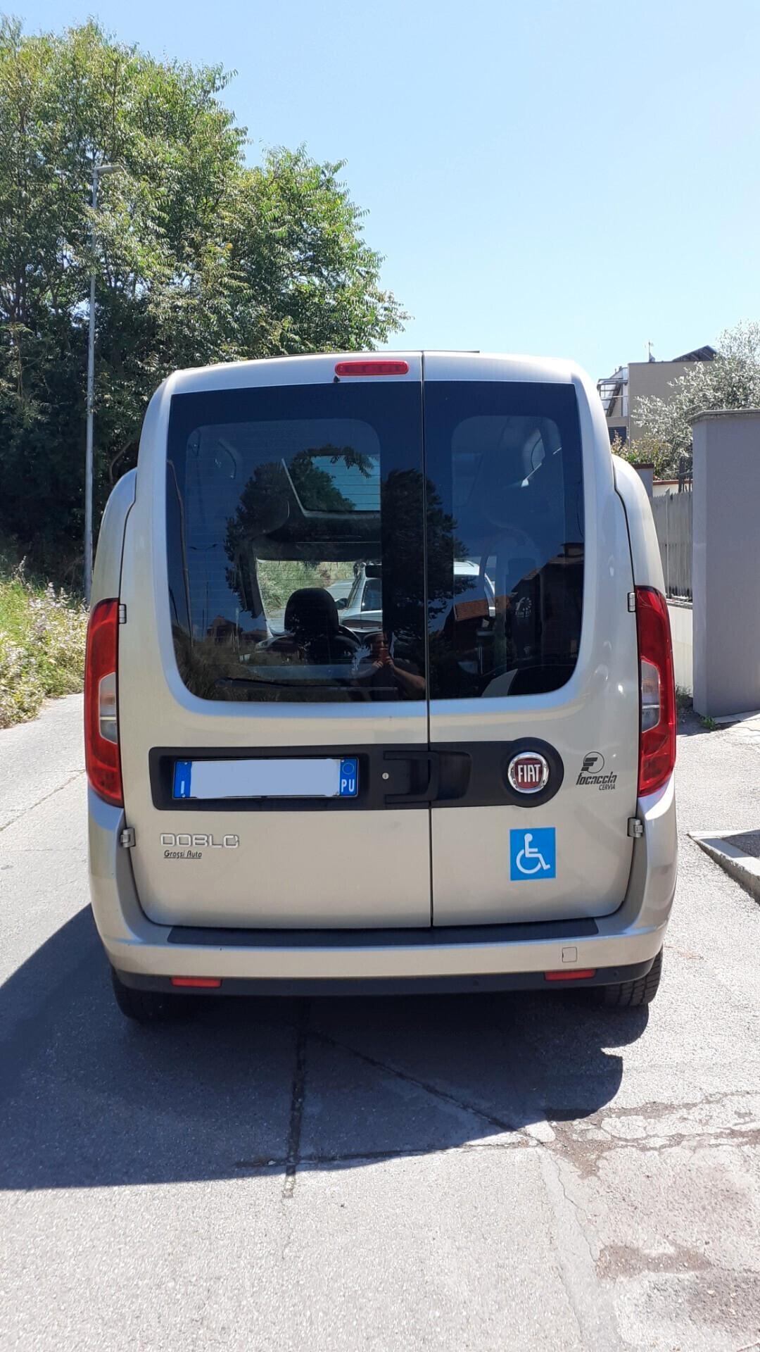 Fiat Doblo trasporto disabili benzina 47.988 KM!!