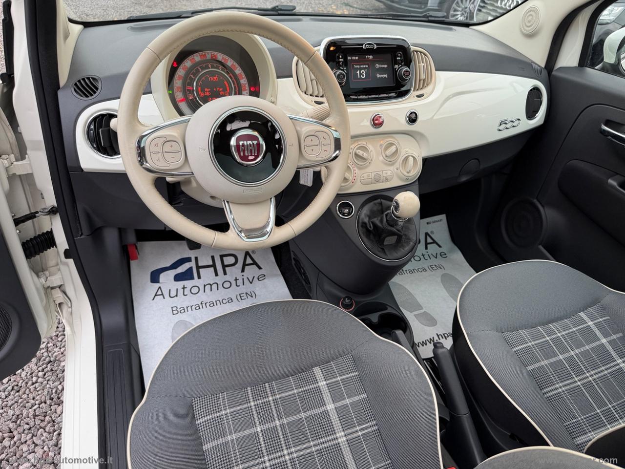 FIAT 500 1.2 Lounge TETTO IN VETRO SENSORI PARCHEGGIO