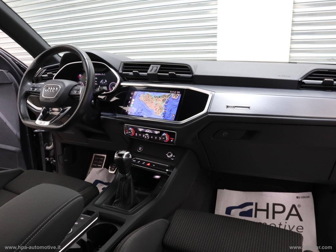 AUDI Q3 2.0TDI S-line NAVI TETTO LED CAMERA 360 PELLE