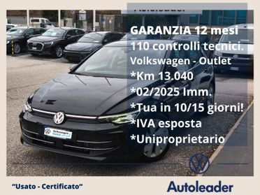 VW Golf 2.0 TDI Solo 13 mila km 150 CV DSG SCR Style
