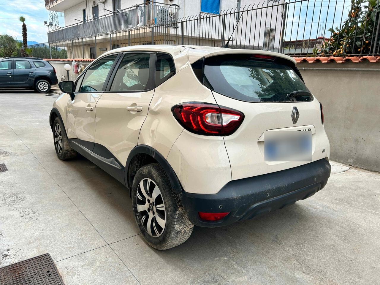 Renault Captur 1.5 dCi 90CV - 2017 Incidentata