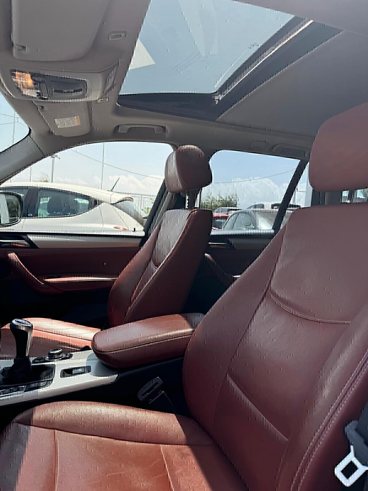 Bmw X3 xDrive20d Futura TETTO APRIBILE PELLE XENO CAMBIO MANUALE