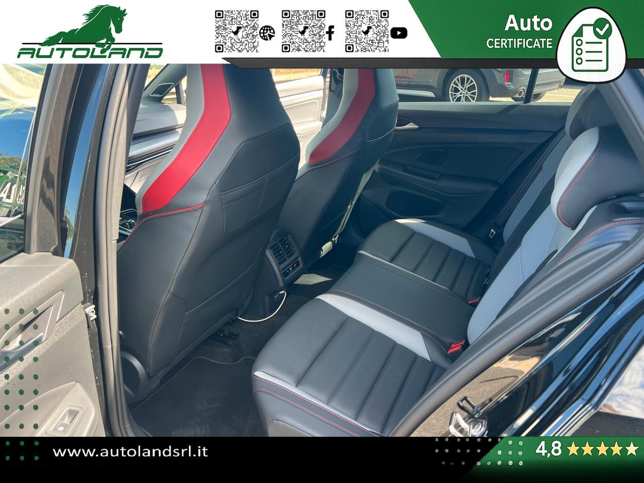 Volkswagen Golf 2.0 tsi GTI 265cv dsg TETTO - HEAD UP - PELLE - SEDILI VENTILATI