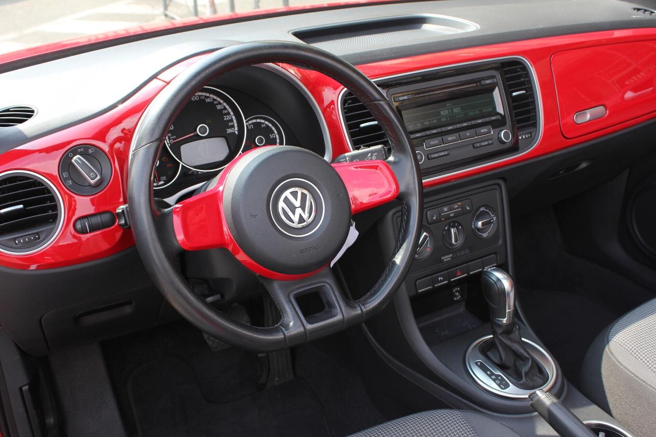 VOLKSWAGEN MAGGIOLINO CABRIO 1.2 TSI DESIGN DSG 105CV BELLISSIMA!!