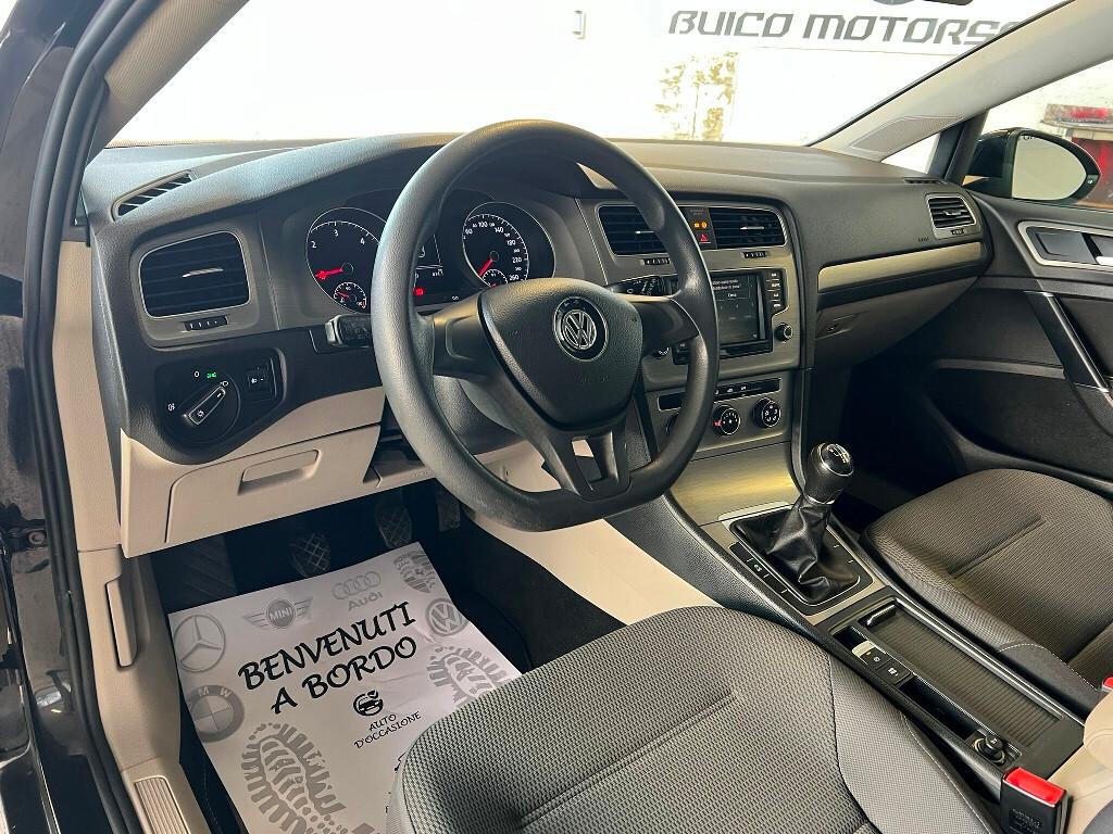 Volkswagen Golf VII 1.6 TDI 110 CV Tagliandi Ufficiali