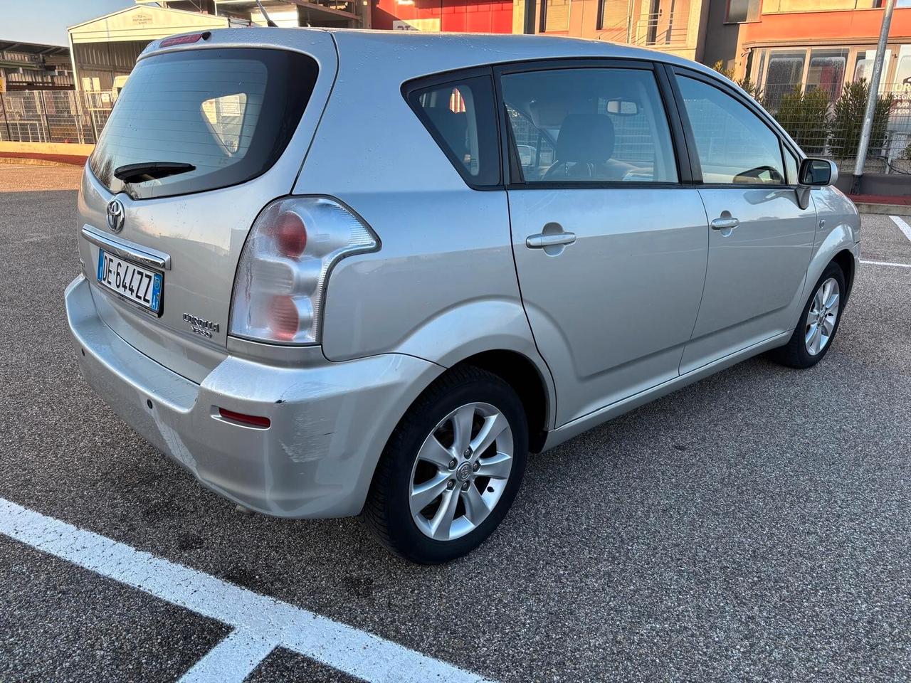 Toyota Corolla Verso 1.8 16V Sol TUTTA TAGLIANDATA TOYOTA UNICO PROPRIETARIO