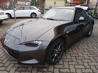 Mazda MX-5 RF LED 17" SENS PARK PELLE TOTALE CRUISE CONTROL SEDILI RISCALDATI NAVY IN ARRIVO OPZIONABILE