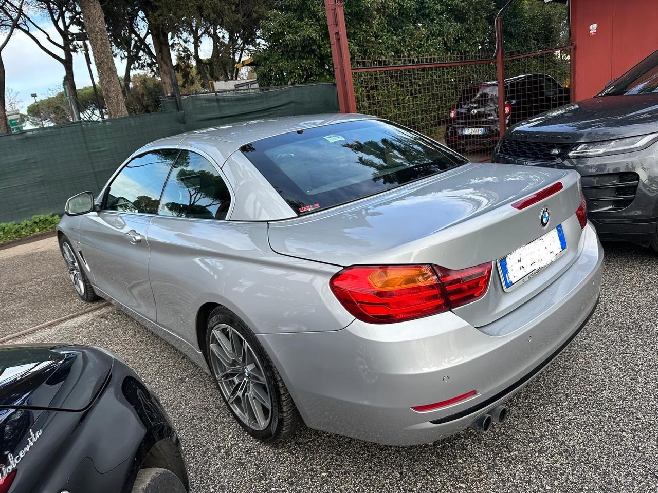 Bmw 425d Cabrio Msport motore nuovo 7000 km CERTIFICATO BMW UFFICIALE garanzia 24 mesi