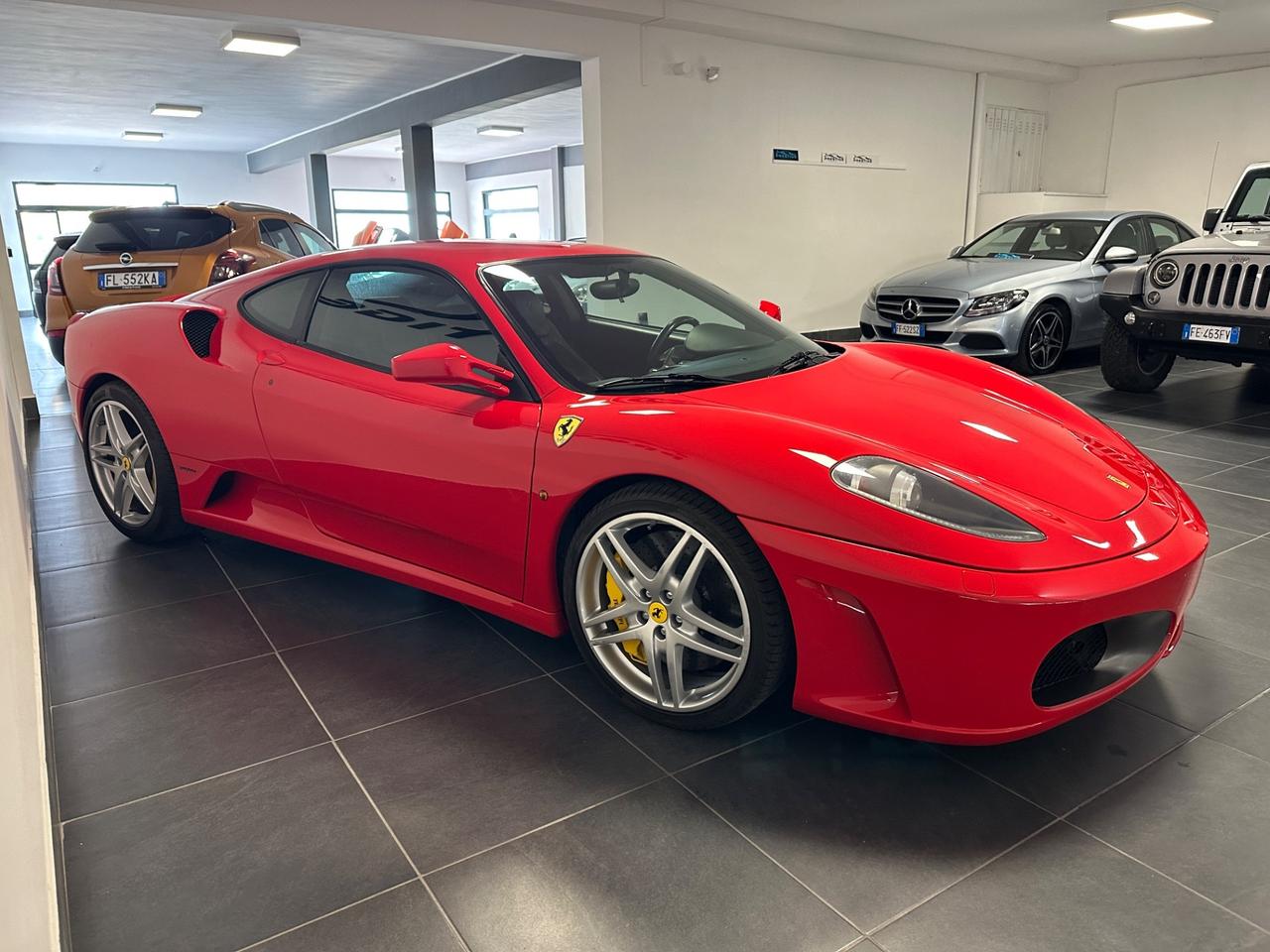 FERRARI F430 COUPE F1 ROSSO SCUDERIA 489CV SCARICHI SPORTIVI