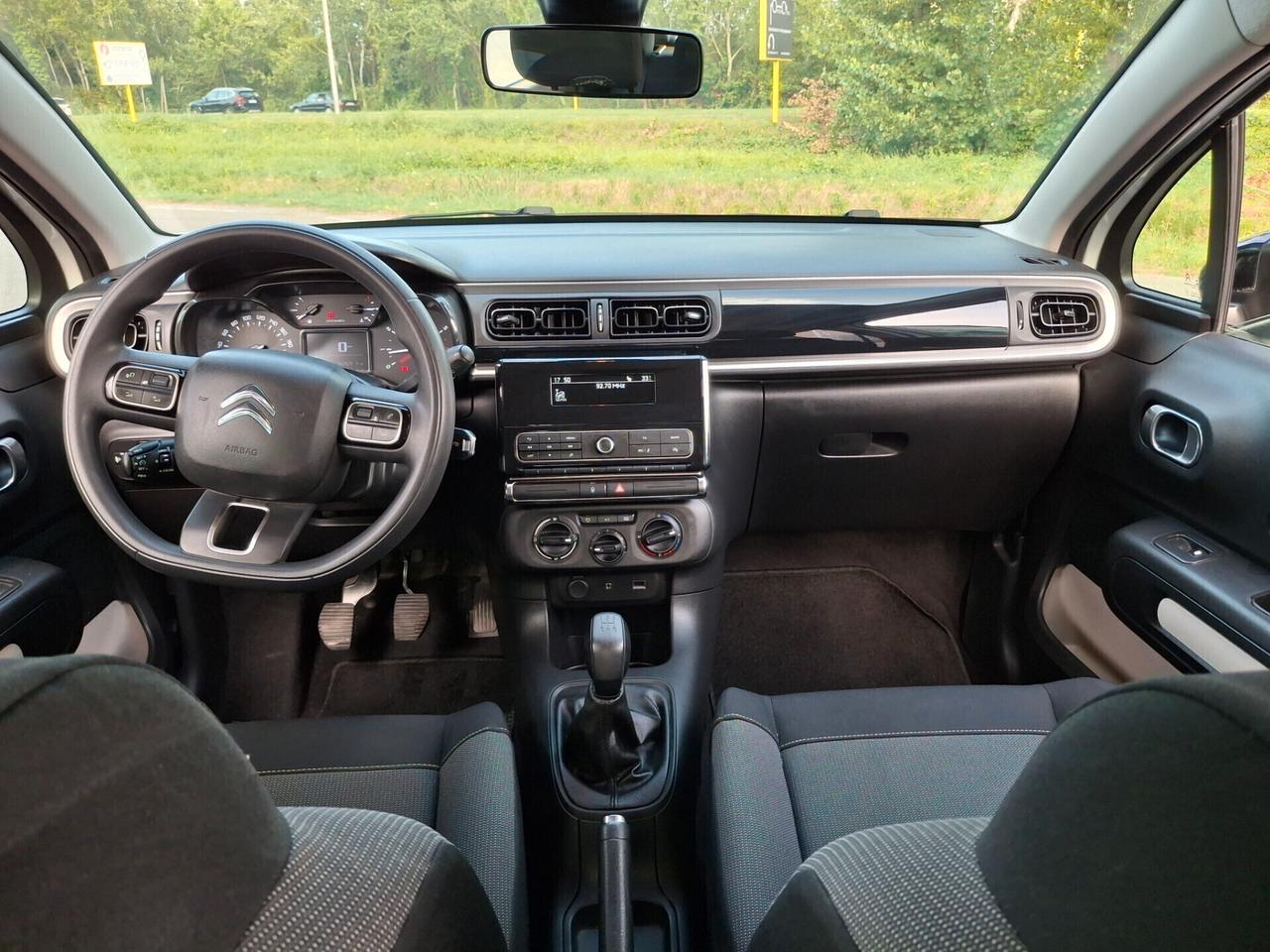 Citroen C3-1.2 BENZINA-CHILOMETRI CERTIFICATI-